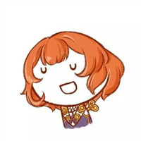 動漫女孩黑白頭像唯美7