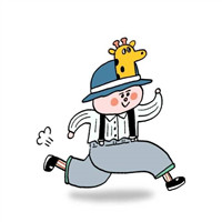 動漫女孩黑白頭像唯美9