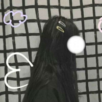 動漫女孩黑白頭像唯美9